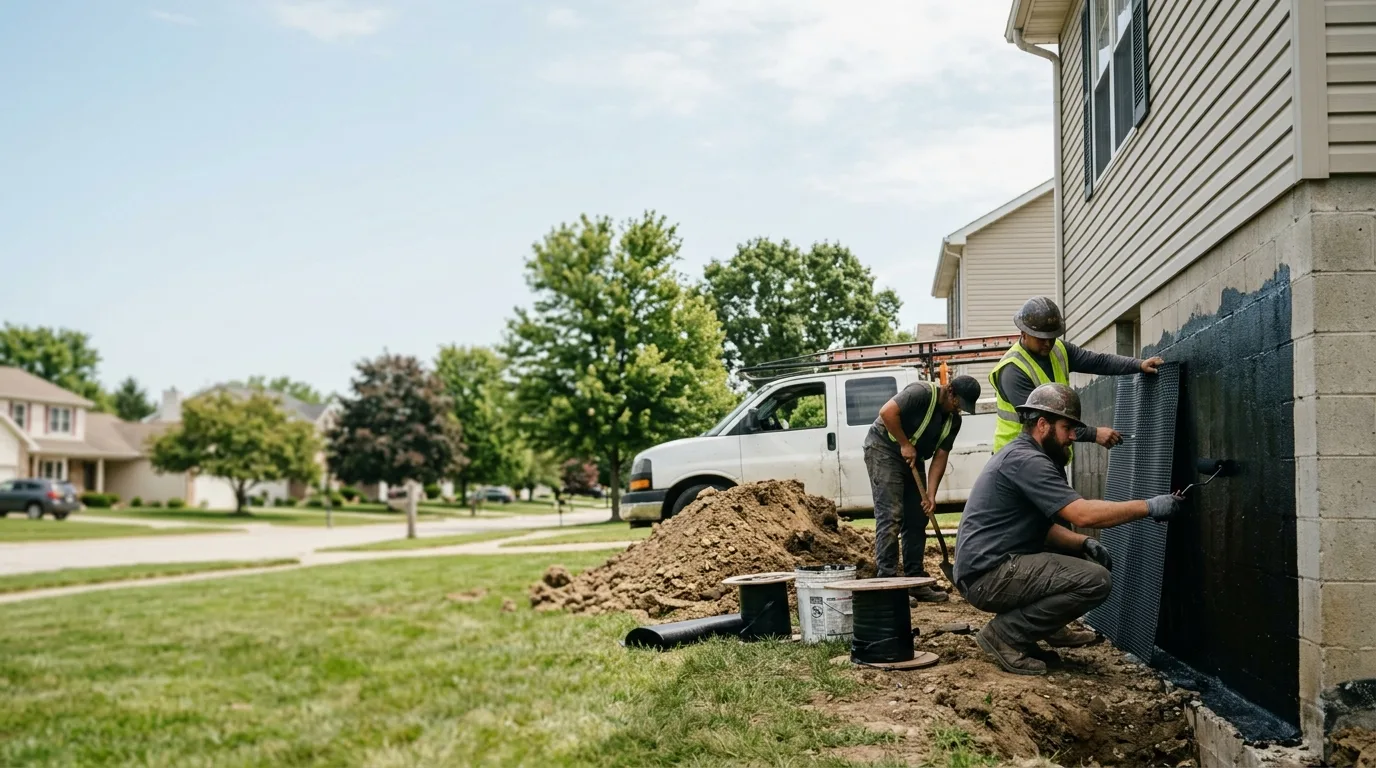 Basement Waterproofing in Leesville, OH near me